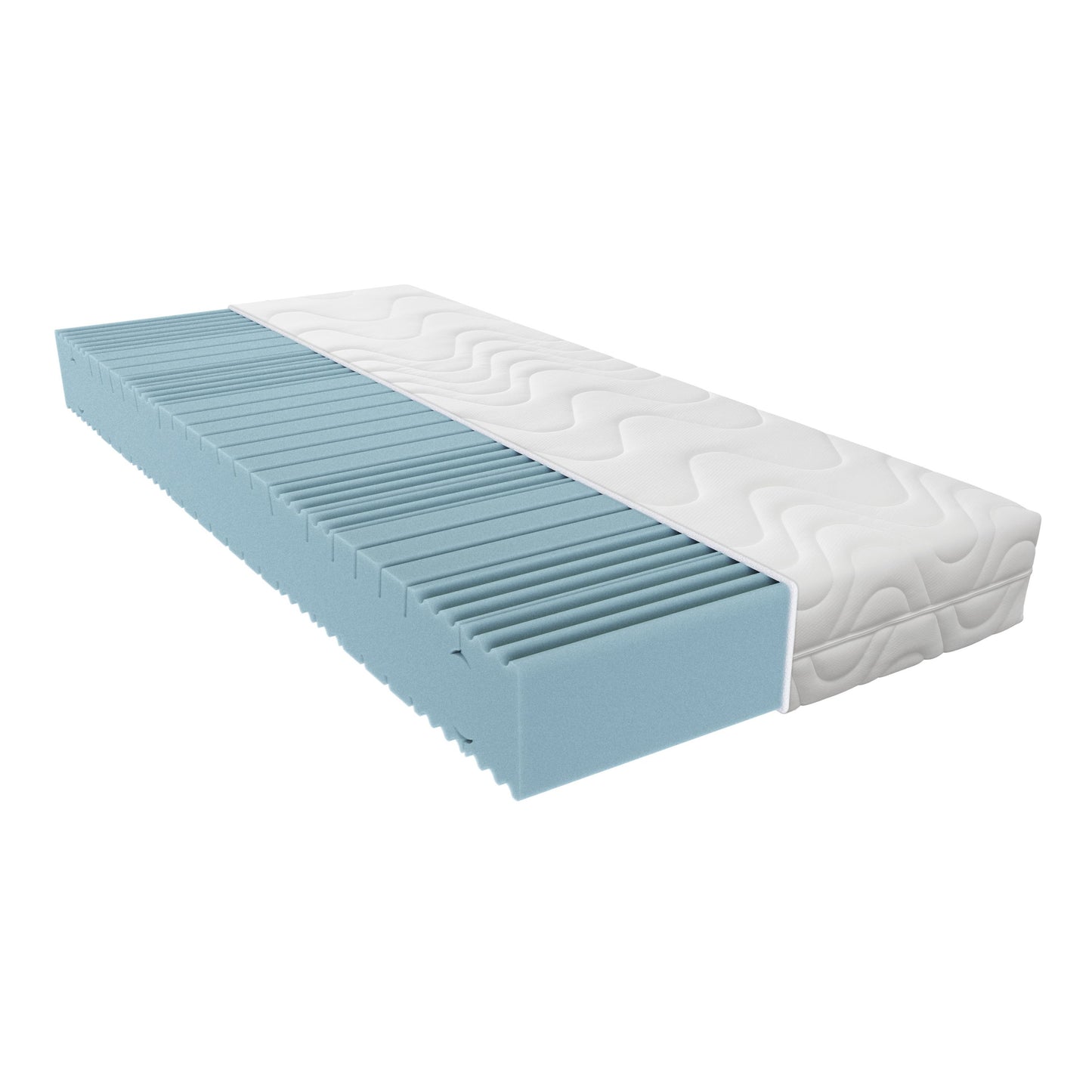 BeMeo Kaltschaum 21 cm Komfort-Höhe