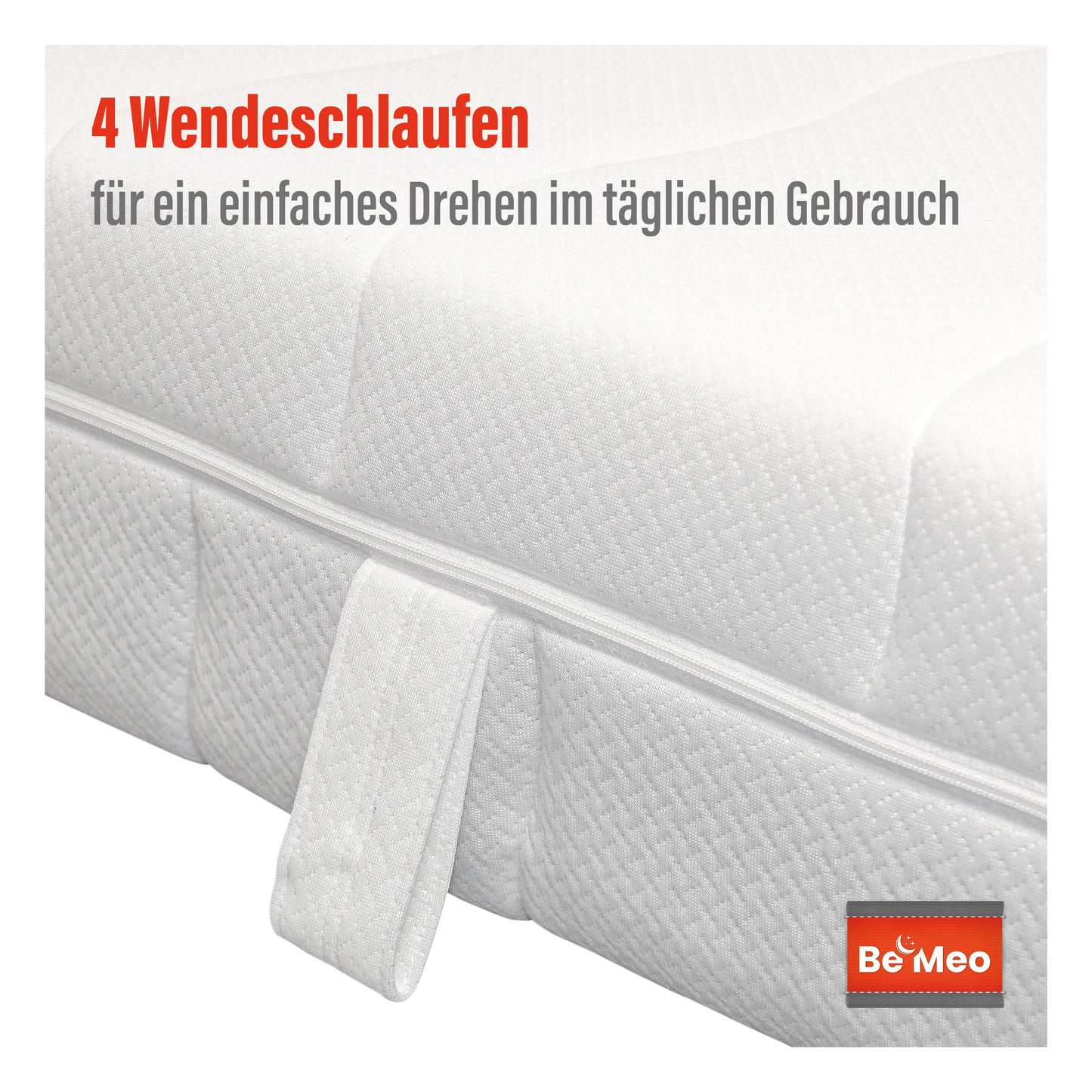 BeMeo Latex 24 cm Luxus-Höhe