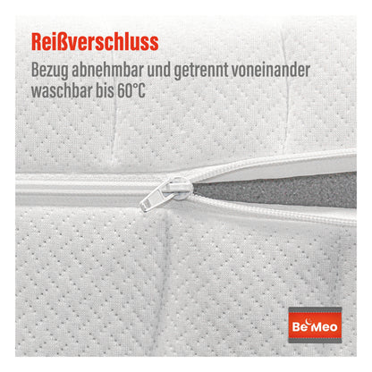 BeMeo Latex 24 cm Luxus-Höhe